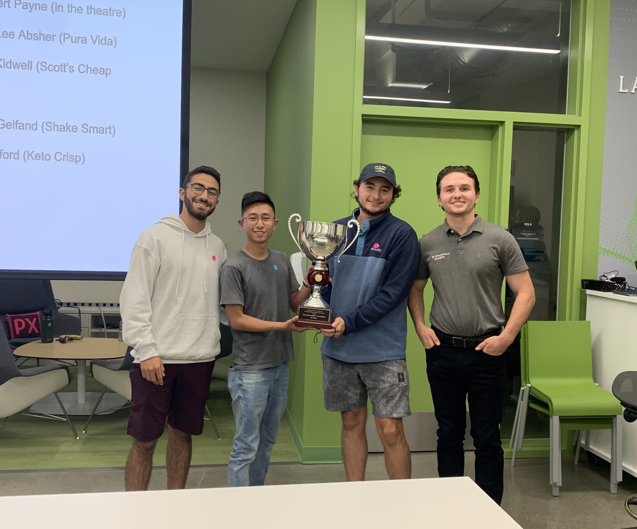 Computer Science Students Win Startup Competition